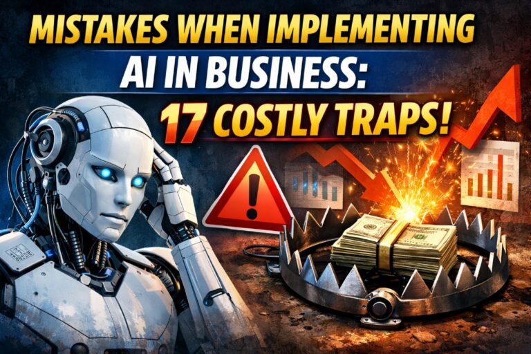 Mistakes When Implementing AI in Business: 17 Costly Traps